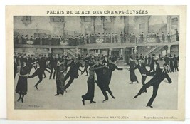 Postcard France Palais De Glace Des Champs-Elysees Vintage Martougen - £21.88 GBP