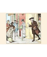 Mrs. Mary Blaize is given a Good Morning from a gentleman leaving his home 20 x  - $25.98