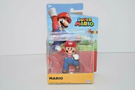 Jakks Pacific Super Mario World of Nintendo Mario 2.5&quot; Figure - £8.52 GBP