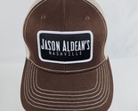 Jason Aldean&#39;s Nashville Brown Trucker Hat Snapback Adult Perfect condition - $26.72