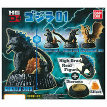 Godzilla HG D+ &quot;Godzilla King of the Monsters&quot; Mini Figure Diorama Collection - £72.29 GBP
