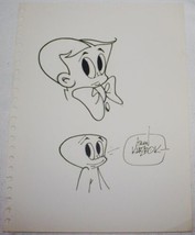 Allan Kurzrok ORIGINAL Signed Richie Rich and Casper Comic Art Sketch #4 1980's - $58.04