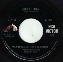 Glenn Miller Orchestra 45 Song Of India / What&#39;s New A3 - £3.12 GBP