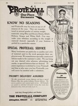 1926 Print Ad Protexall One-Piece Garments Auto Shop Abingdon,Illinois - £17.66 GBP