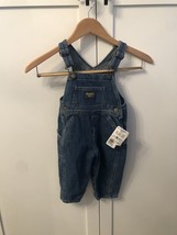 Vintage Oshkosh Overalls Blue Jean 1990s Dead stock With tags NWT Size 18m - £19.00 GBP
