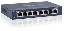 Netgear NET-FS108NA ProSafe 8 Port 10/100 Switch - £6.97 GBP