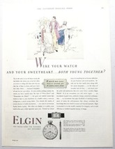 1927 Print Ad Elgin Ladies Wrist Watches &amp; Men&#39;s Pocket Watch  - £9.13 GBP