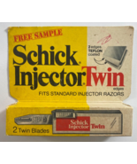 1973 Schick Injector Twin 2 Blade Free Sample - New In Package - £18.59 GBP