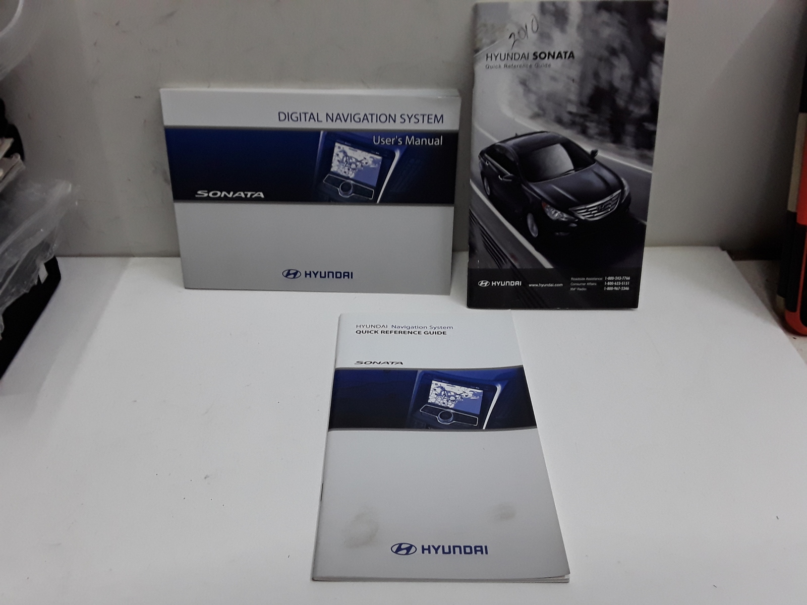 2010 Hyundai Sonata Digital Navigation System User&#39;s Manual - $49.49