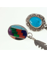 Lot of 3 Sterling Silver Dangle Navajo Single Earrings - $172.22 CAD