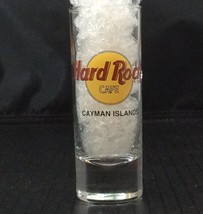 Hard Rock Cafe Shot Glass Cayman Islands Classic Logo Double Black Circle - £38.76 GBP