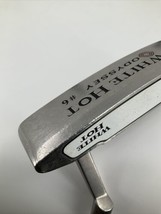 ODYSSEY White Hot #6 Putter 34&quot; RH Steel  SuperStroke Fatso 5.0 EXCELLENT - £138.05 GBP