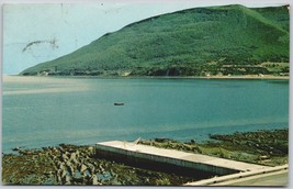 Vintage Postcard Rivière à Claude Gaspé Nord Québec Beach &amp; St Lawrence River - £11.29 GBP