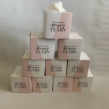 For Your Happy Tears Tissue Favor Packs White Confetti Box Lot Of 9 Boxes - £14.68 GBP