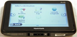 NEW TomTom GO 2535TM LIVE Car GPS Receiver UNIT ONLY system USA/Canada Maps - $42.27