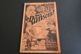 1930's Ransom! The Story of a Lost Child dime pulp serialized magazine i... - $12.00