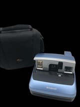 Polaroid One 600 Instant Camera Blue &amp; Bag Soft Camera Case - $37.04