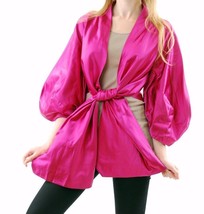 HAMISH MORROW Womens Cardigan Exclusive Design Collectable Pink Size S - £314.88 GBP