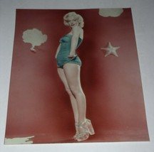Marilyn Monroe Photo Vintage 8 X 10 Color Glossy** - $950.18 MXN