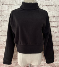 OLD NAVY GO WARM Girls XL 14-16 Black Fleece Cropped Pullover Cowl Neck ... - $24.00