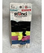 Scunci Everyday Reflective No Damage Ponytailers, 6 Ct  #39490 - $1.24