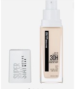 Maybelline Super Stay Up To 30H Foundation 1.0 Oz # 112 Natural Ivory New- - $19.68