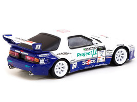 Mazda RX-7 FC3S RHD (Right Hand Drive) #51 White and Blue with Graphics &quot;Pandem  - £30.77 GBP