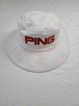 Ping Golf Classic Boonie Hat Embroidered Red Lettering One Size Fits Most - £20.78 GBP