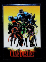 1994 Marvel Comics UK Alan Davis Promo Card The ClanDestine Clan Destine - $3.99