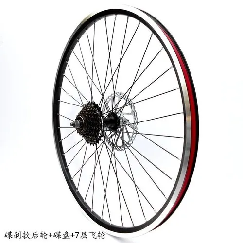 Centering Bike Bicycle Wheel Rim Complete 26 Inches Bicycle Wheel Alloy Speedsaf - £127.64 GBP