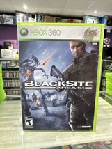 BlackSite: Area 51 (Microsoft Xbox 360, 2007) CIB Complete Tested! - £8.61 GBP