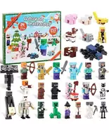 Christmas Minecraft Figure Advent Calendar 24 Days Countdown 2024 Surpri... - $43.47 CAD