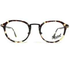 Persol Eyeglasses Frames 3168-V 1057 Calligrapher Gray Brown Tortoise 50-22-145 - £96.98 GBP