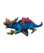 Chap Mei Beast Rider Triceratop Blue Dinosaur Toy Figure Vintage Made in... - £17.20 GBP