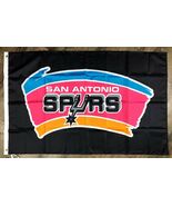 San Antonio Spurs Basketball Flag 3x5 ft Sports Banner Man-Cave Garage New - $18.99