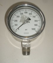 NOSHOK 0 - 1000 PSI Pressure Gauge - $7.98