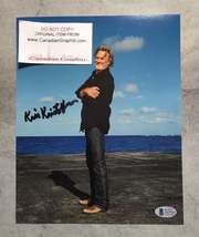 Kris Kristofferson Hand Signed Autograph 8x10 Photo BAS COA - £122.48 GBP