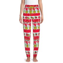Dr. Seuss&#39; The Grinch and Max Women&#39;s Grinch Sleep Velour Joggers - £22.67 GBP