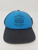 Patagonia Trucker Hat Great Pacific Iron Works Snapback Blue/Black Mesh ... - £18.51 GBP