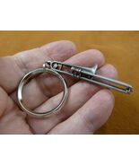 (M-210-C) TROMBONE keychain JEWELRY pewter key chain Bach slide wind ins... - $22.90
