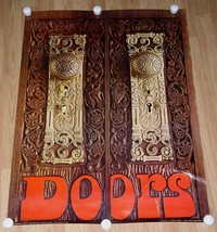 The Doors Poster Vintage 1969 Wespac #W 162 - $3,140.82 MXN