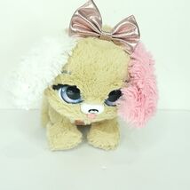 Present Pets Princess Fancy Puppy Dog Animated Plush Toy 9” Works Brown ... - $25.73