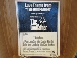 LOVE THEME FROM THE GODFATHER THE MOVIE  1972 SHEET MUSIC - $73.13 MXN