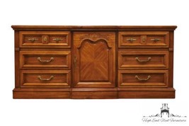 STANLEY FURNITURE Country French Style 70&quot; Triple Door Dresser 361-140 - £957.01 GBP