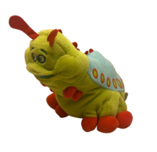 Disney Pixar  A Bugs Life Heimlich Caterpillar   Green 8 &quot; 1998 Vintage Plush - £9.95 GBP