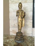 Antique Thai Buddha Middle-Ayutthaya Period, Double Abhaya Mudra - Bronz... - €4.994,09 EUR
