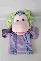 Gund Kids Purple Plush Sea Serpent Dragon Hand Sleeve Puppet 020172 No S... - $14.84