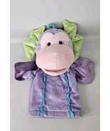 Gund Kids Purple Plush Sea Serpent Dragon Hand Sleeve Puppet 020172 No S... - $14.84