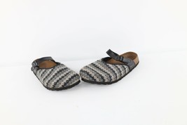 Vintage Betula Birkenstock Womens Size 7 Distressed Fair Isle Woven Clog... - $1,487.86 MXN