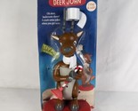 HALLMARK Northpole Deer John Singing Talking Bathroom Reindeer Tested Works - £19.66 GBP